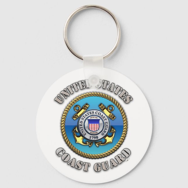 Porte-clés Garde côtière américaine (Recto)