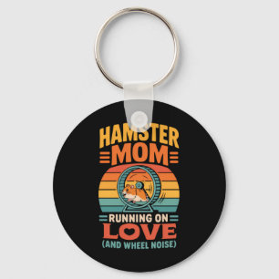Porte-clés Garde de hamster maman animal de compagnie hamster