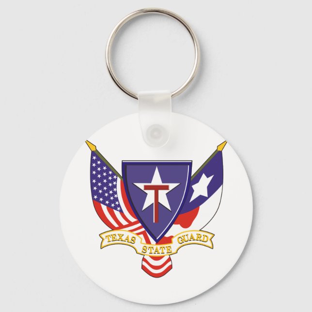 Porte-clés Garde d'état du Texas (Recto)