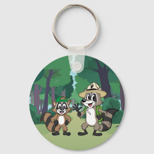Porte-clés Garde forestière Rick et Ricky de Rick   de garde