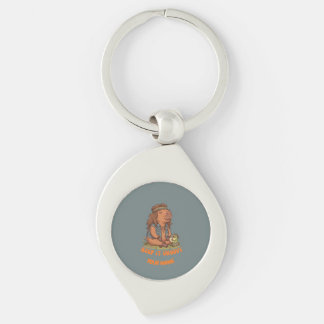 Porte-clés Garde-le Capybara Mignon Rétro Personnalisé