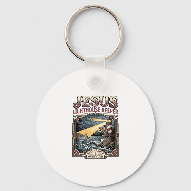 Porte-clés Garde-phare Jésus Garde-phare Jésus Ch (Recto)
