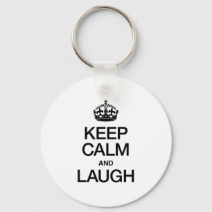 PORTE-CLÉS GARDER CALME ET RIRE