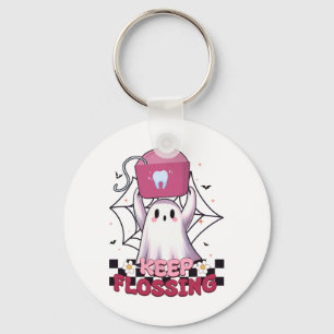 Porte-clés Garder Fantôme Super Hygiène dentaire Hallowee