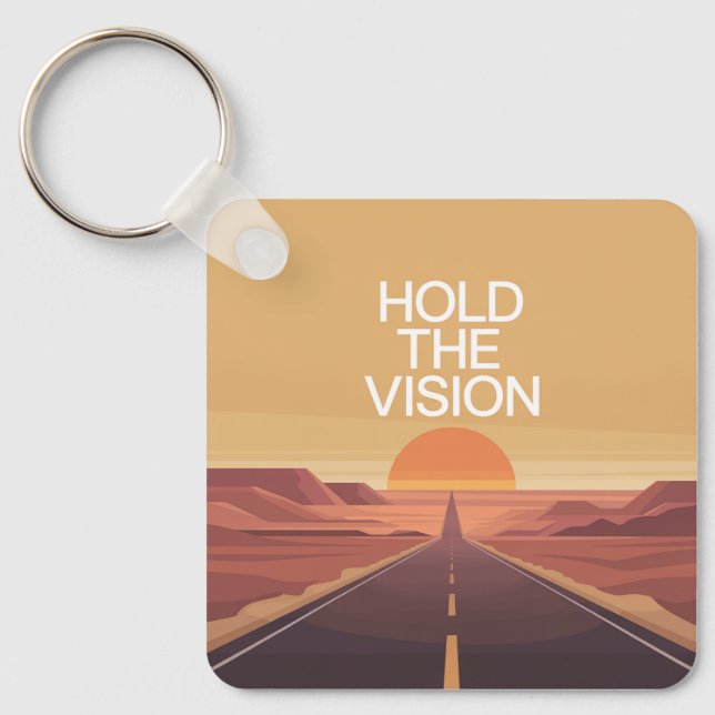 Porte-clés Garder La Vision (Recto)