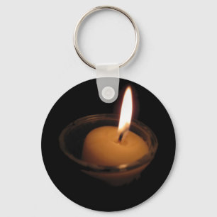 Porte-clés Gardez la flamme brûler la bougie