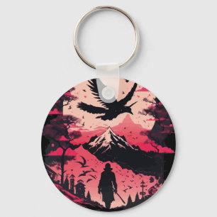 Porte-clés Gardez vos clés en sécurité avec Samurai Porte - c