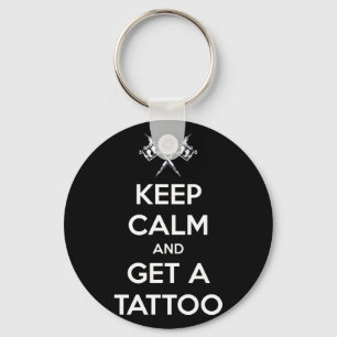 Porte-clés Gardez votre calme et faites-vous tatouer
