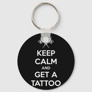 Porte-clés Gardez votre calme et faites-vous tatouer