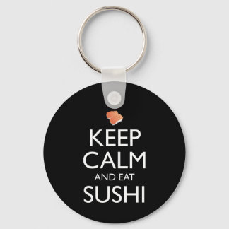 Porte-clés Gardez Votre Calme Et Mangez Du Sushi