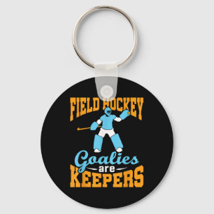 Porte-clés Gardien de but de hockey sur gazon Gardien de but 