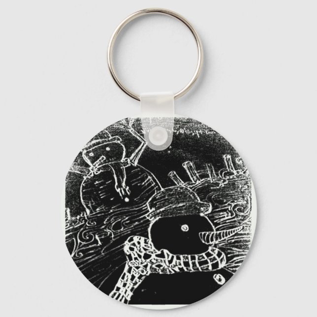 Porte-clés gardien des neiges yaie (Recto)