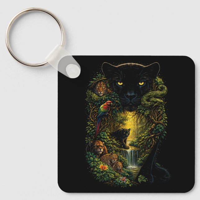 Porte-clés Gardiens de la nature sauvage (Recto)