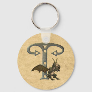 Porte-clés Gargoyles Monogramme T