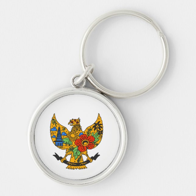 Porte-clés Garuda Pancasila indonésien vintage (Devant)
