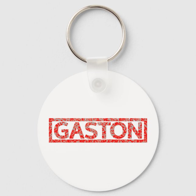 Porte-clés Gaston Stamp (Recto)