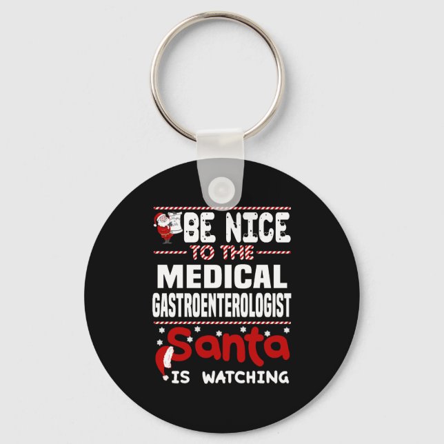 Porte-clés Gastroentérologue Médicale (Recto)