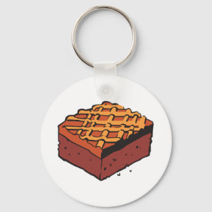 Porte-clés gâteau au chocolat