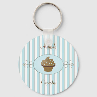 Porte-clés Gâteau Bleu Fancy