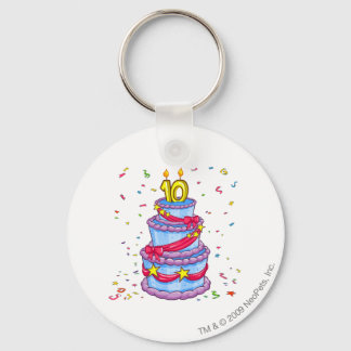 Porte-clés Gâteau d'anniversaire