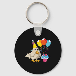 Porte-clés Gâteau de célébration de fête d'anniversaire drôle
