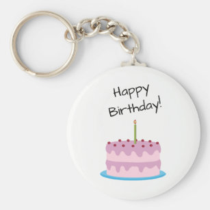 Porte Cles Partie Joyeux Anniversaire Zazzle Fr