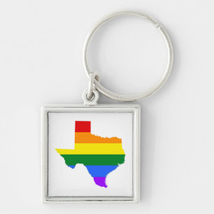 Porte-clés Gay Texas Rainbow