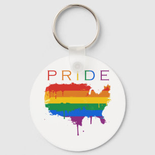 Porte-clés Gaymerican Pride