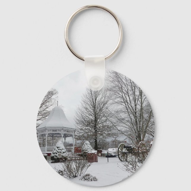 Porte-clés Gazebo and Cannon (Recto)