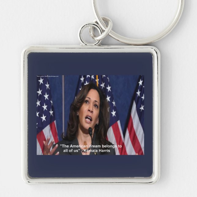 Porte-clés géant premium Kamala Harris (Devant)