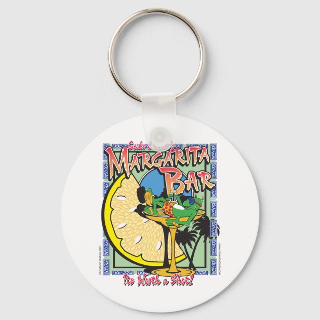 Porte-clés Gecko-margarita-LIMEDESIGN (Recto)