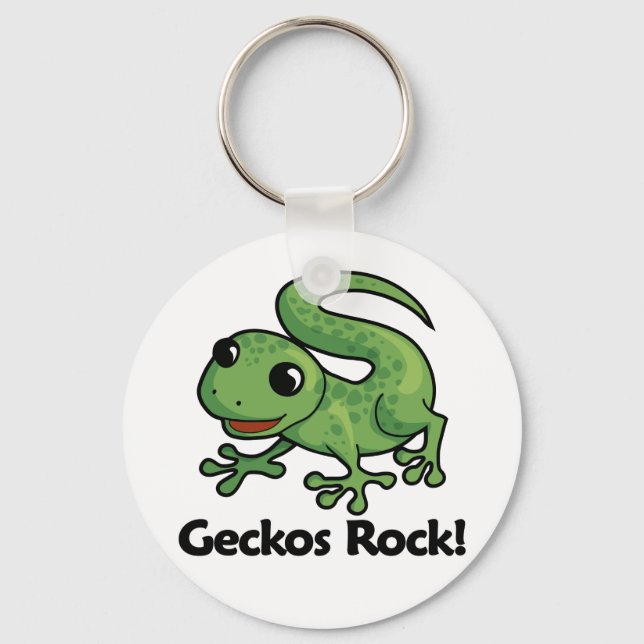 Porte-clés Geckos Rock ! (Recto)