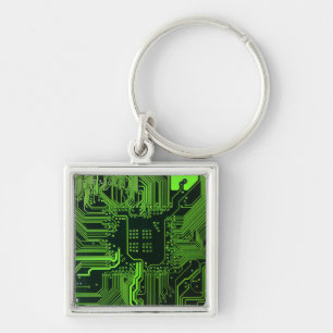 Porte-clés Geek de la carte de circuit électronique Nerd PCB