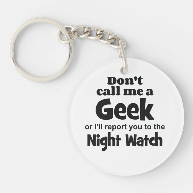 Porte-clés Geek Night Watch bf (Devant)