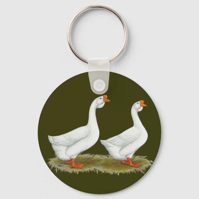 Porte-clés Geese de l'Afrique blanche (Recto)