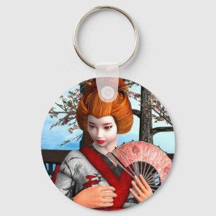 Porte-clés Geisha