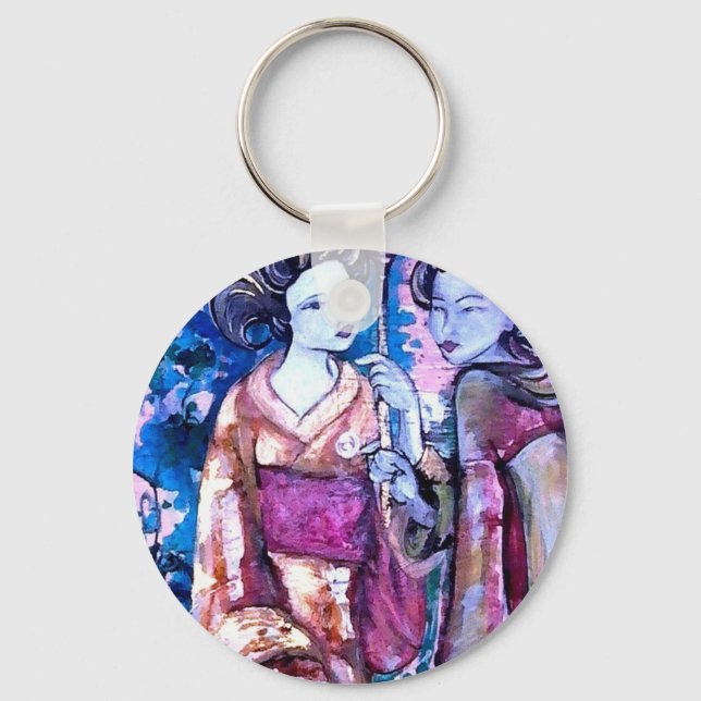 Porte-clés Geisha- SÉRIE (Recto)