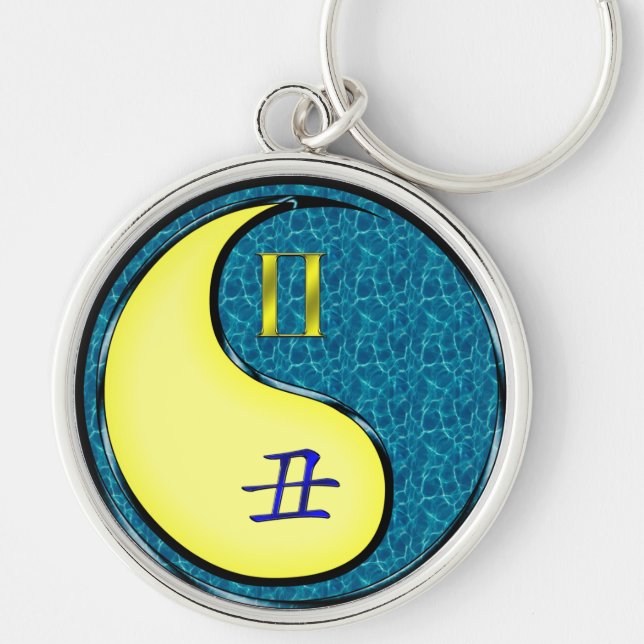 Porte-clés Gemini et Ox d'eau (Devant)