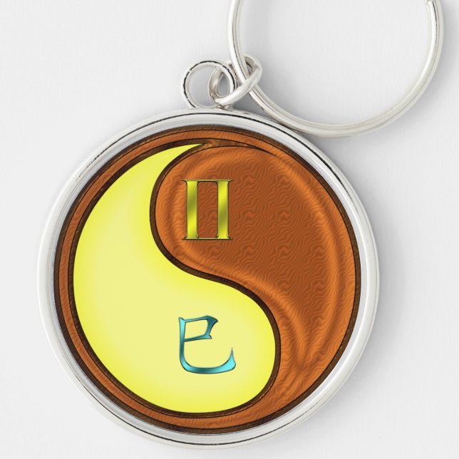 Porte-clés Gemini et serpent à bois (Devant)