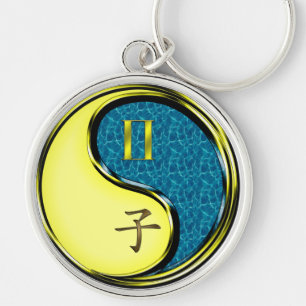 Porte-clés Gemini & Rat d'eau