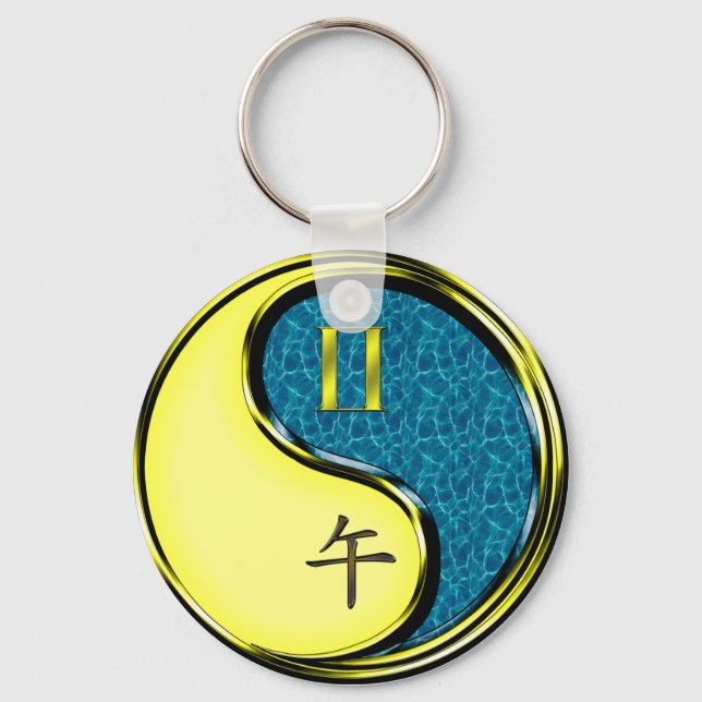Porte-clés Gemini & Water Horse (Recto)