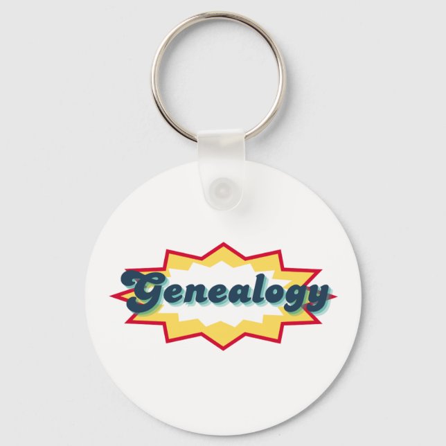 Porte-clés Genealogy Comic Book Pop Keychain (Recto)
