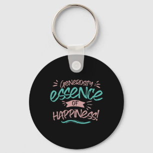 Porte-clés Générosité Essence De Sticker Du Bonheur