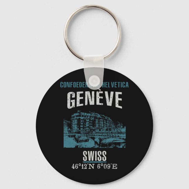 Porte-clés Genève (Recto)