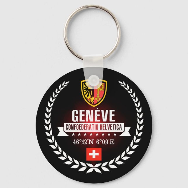 Porte-clés Genève (Recto)