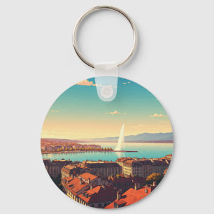 Porte-clés Genève Suisse