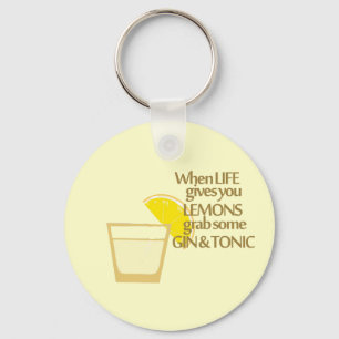 Porte-clés genièvre et tonique de citrons