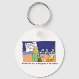 Porte-clés Génome Dans La Fenêtre Cadeaux Et T-Shirts Drôles
