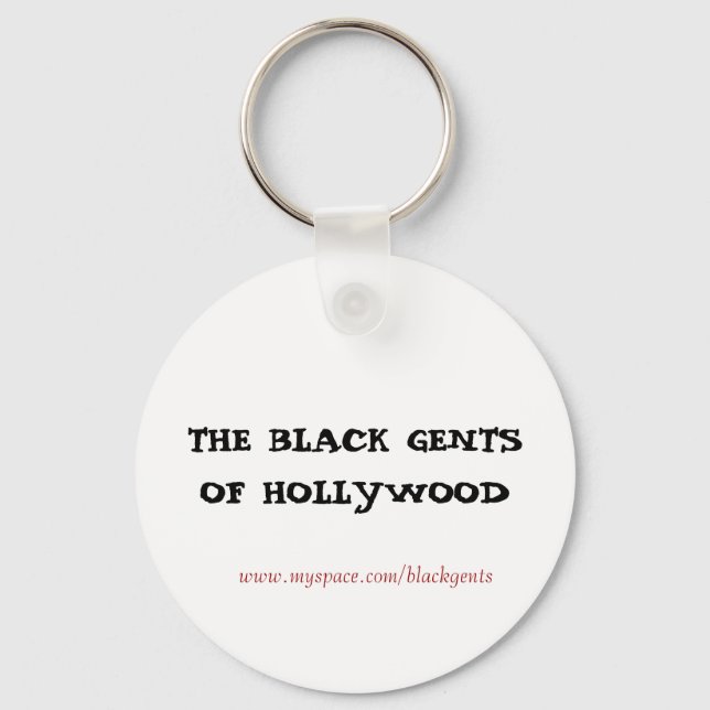 Porte-clés Gents noirs (porte - clé) (Recto)