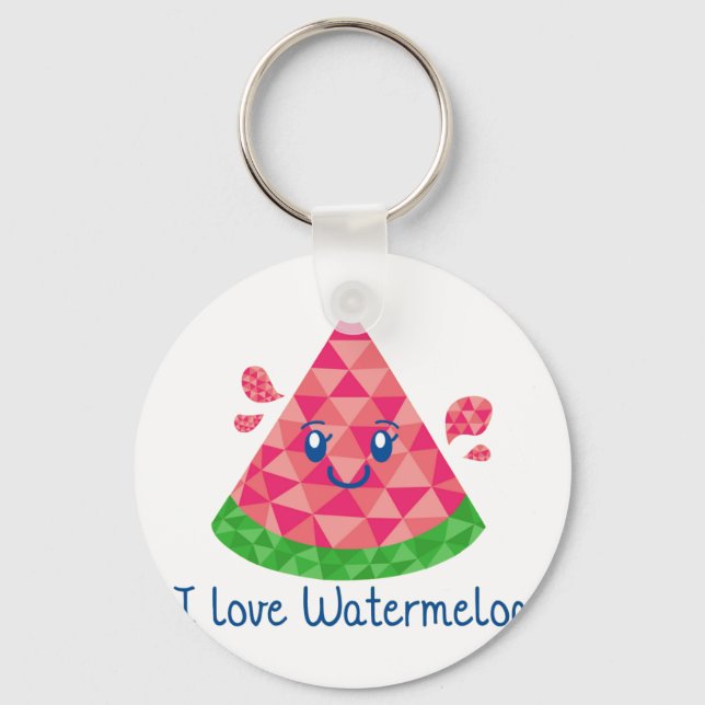 Porte-clés Geo Watermelon (Recto)